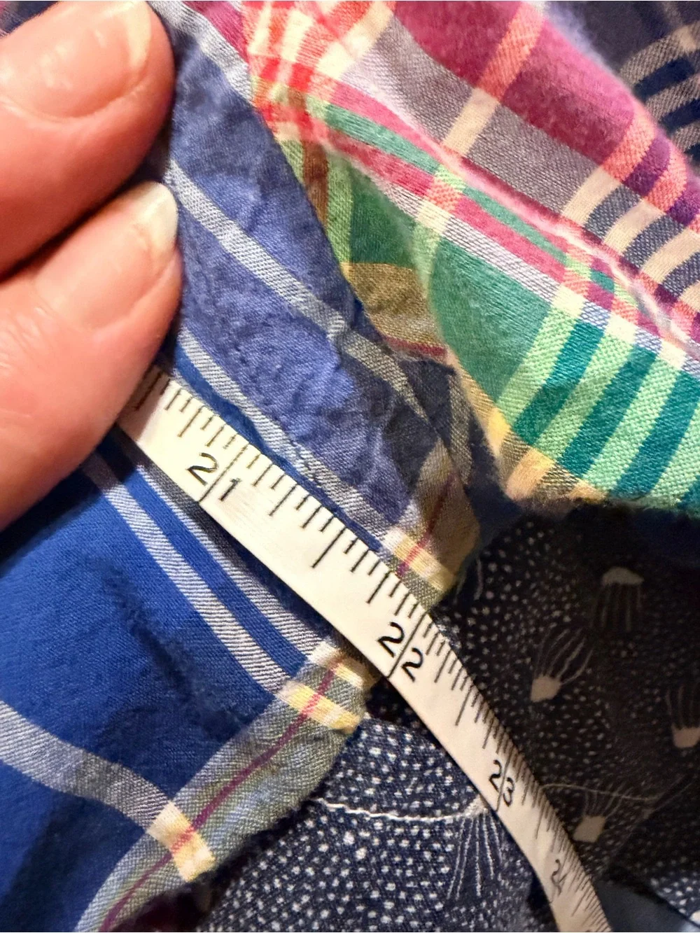 Ralph Lauren youth boys button up shirt plaid cotton m